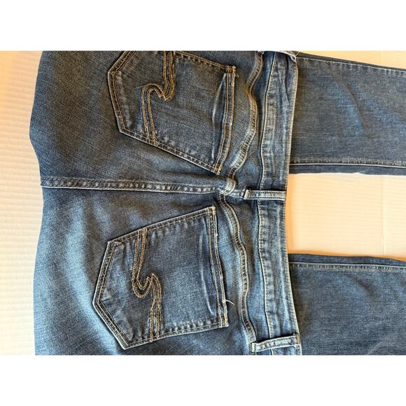 Silver Jeans Slim boots 31/L33 dark Blue stretch - Picture 5 of 9